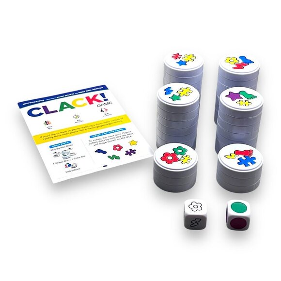 Clack! Magnetic Stacking Game For Kids and Families Ages 5+ - Picture 12 of 16